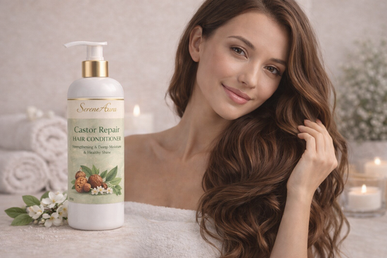 SereneAura Castor Repair Hair Conditioner